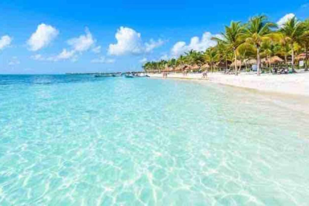 Vive Tus Vacaciones, Depa Nuevo Playa Del Carmen Apartment ภายนอก รูปภาพ